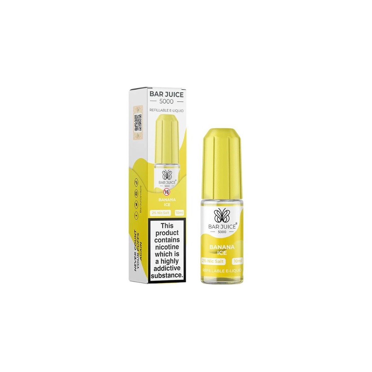 Bar Juice - Banana Ice 10mg Nic Salt