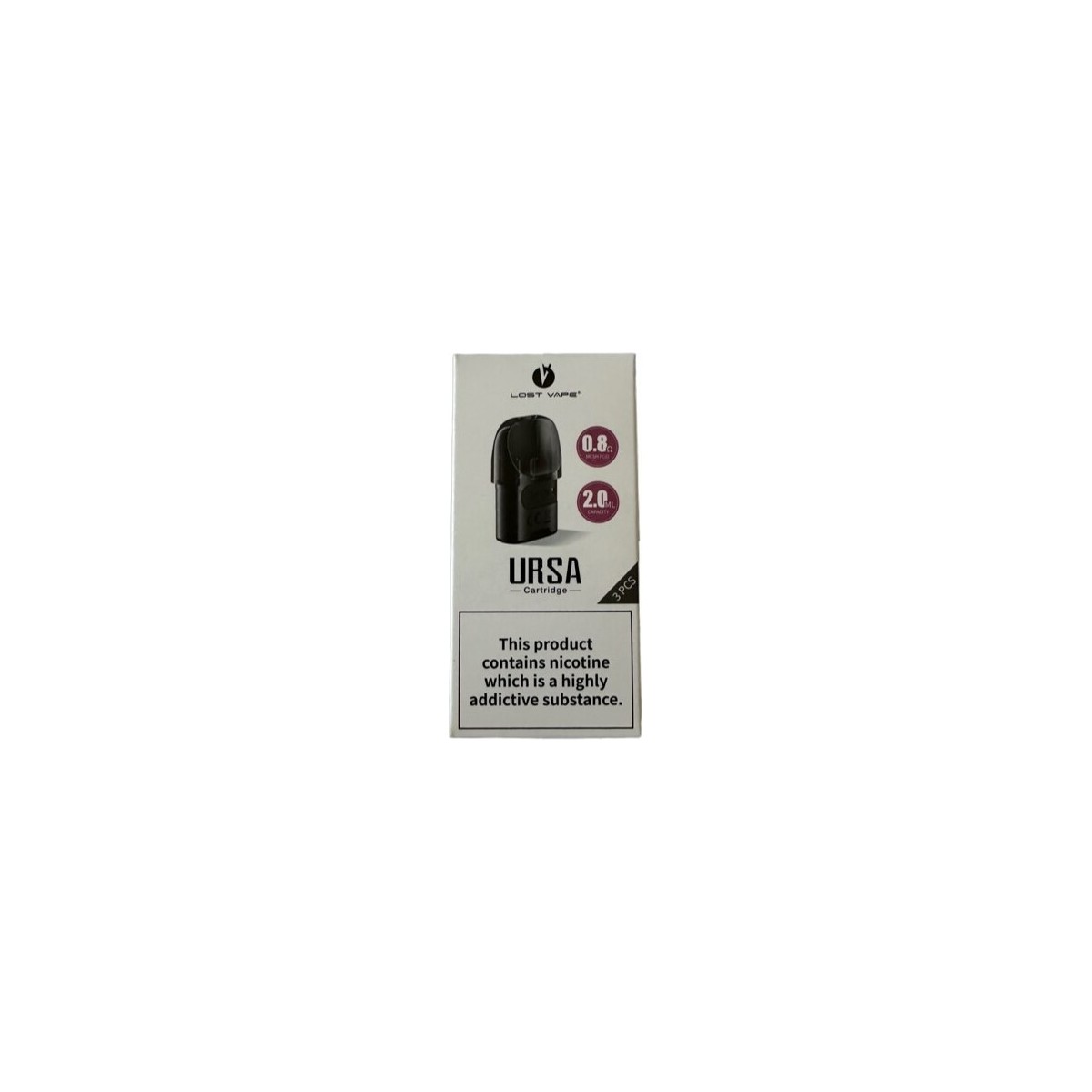 Lost Vape - Ursa Nano pod 0.8 pack of 3