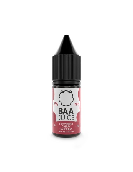 Baa Juice -  Strawberry, Cherry, Raspberry 10mg