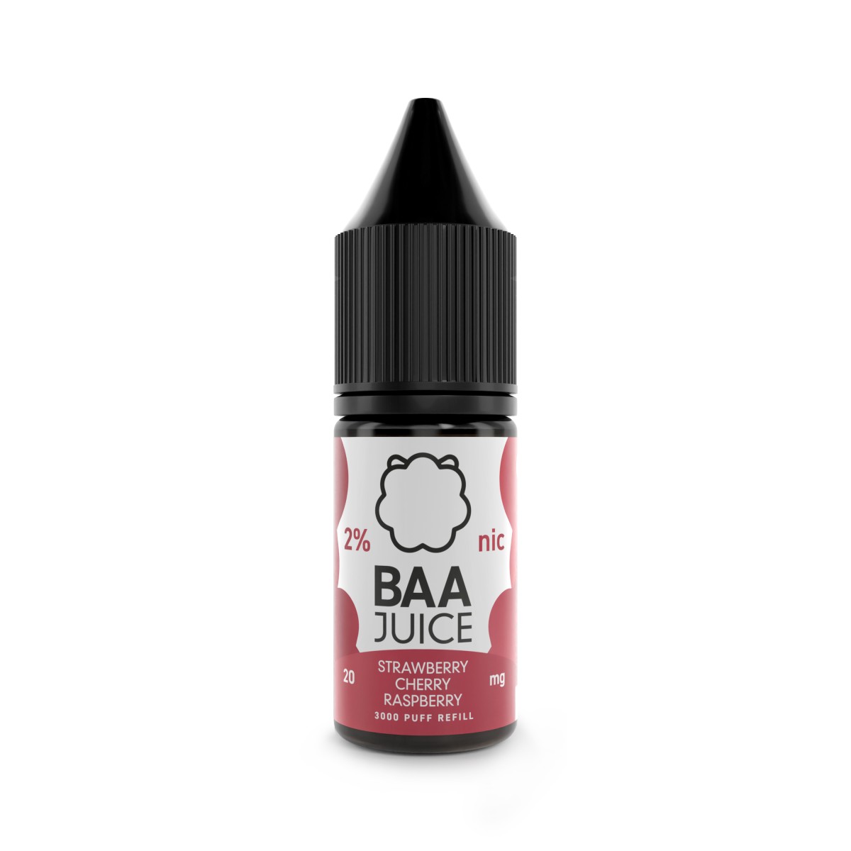 Baa Juice -  Strawberry,Cherry,Raspberry  5mg