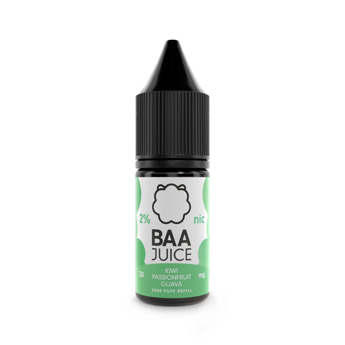 Baa Juice - Kiwi, Passionfruit, Guava 20mg