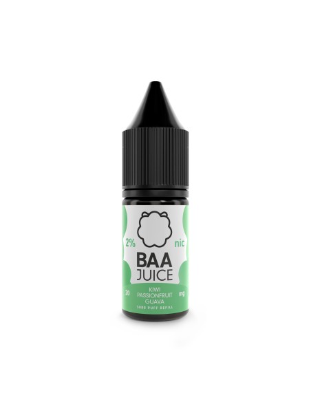 Baa Juice - Kiwi, Passionfruit, Guava 20mg