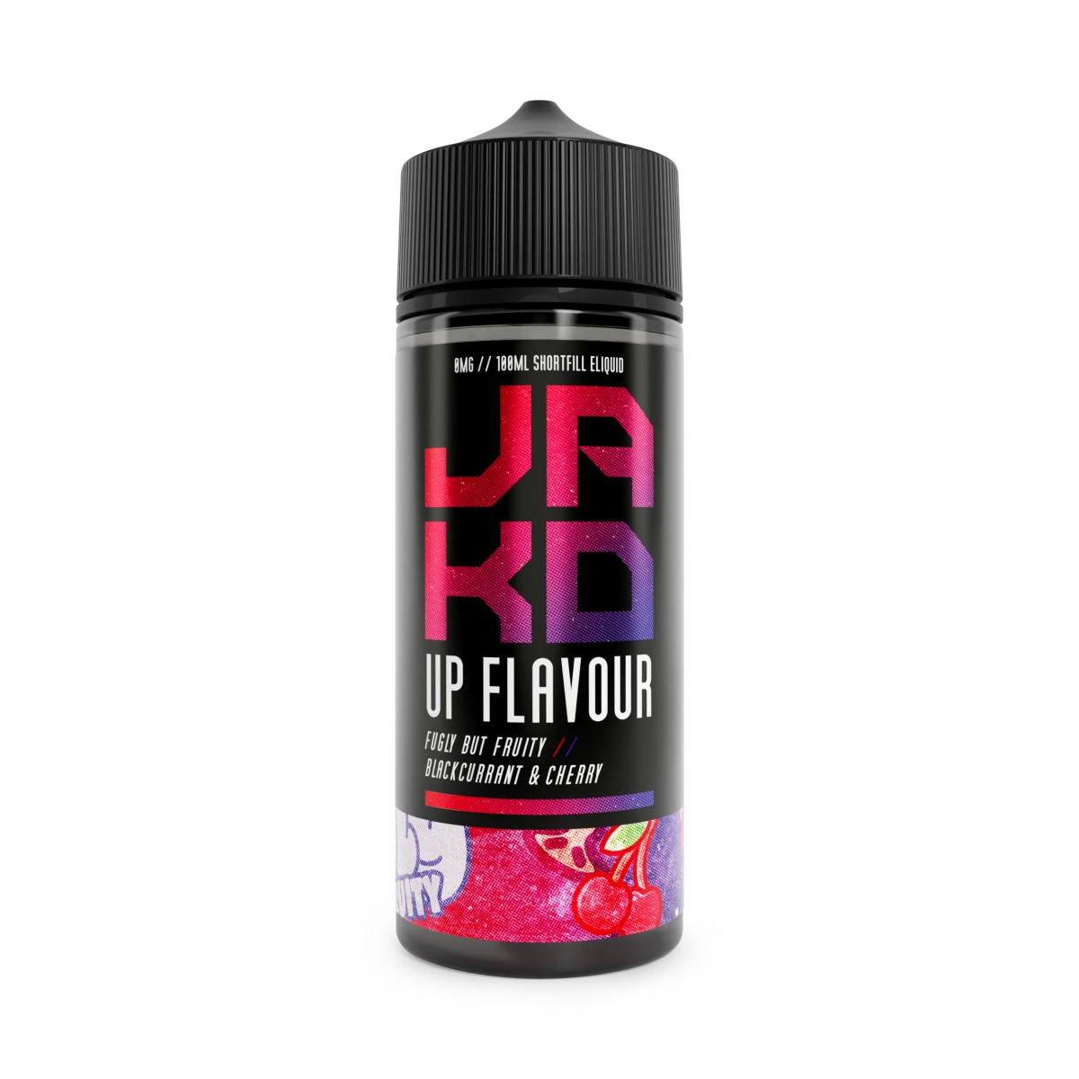 Jak'd - Fugly Blackcurrant & Cherry - 100ml...