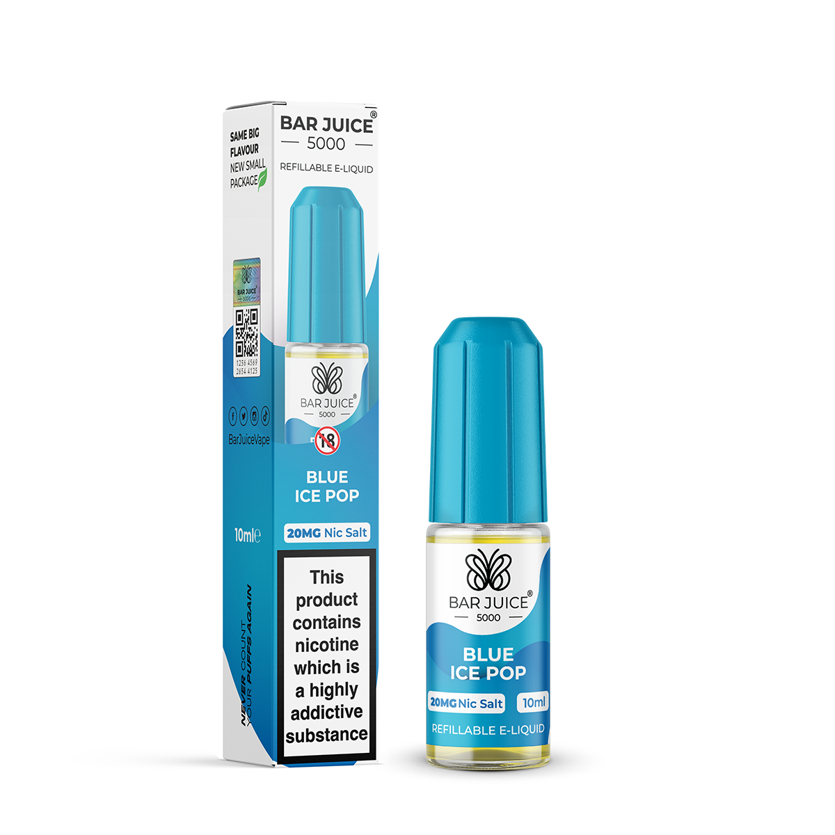 Bar Juice - Blue Ice Pop 5mg Nic Salt