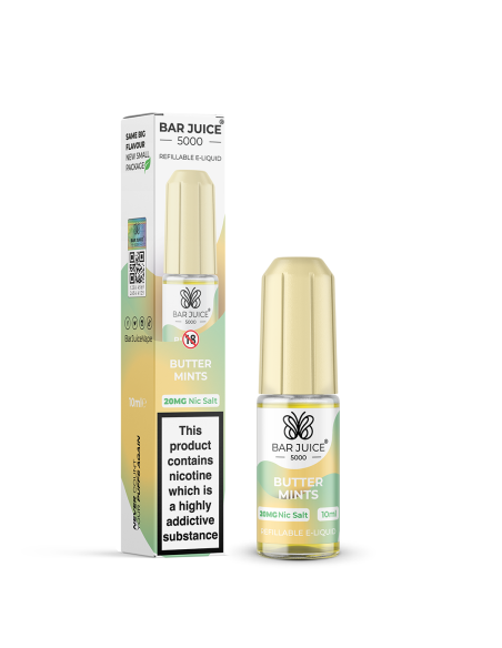 Bar Juice - Butter Mint 15mg Nic Salt