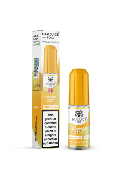 Bar Juice - Orange Zest 20mg Nic Salt