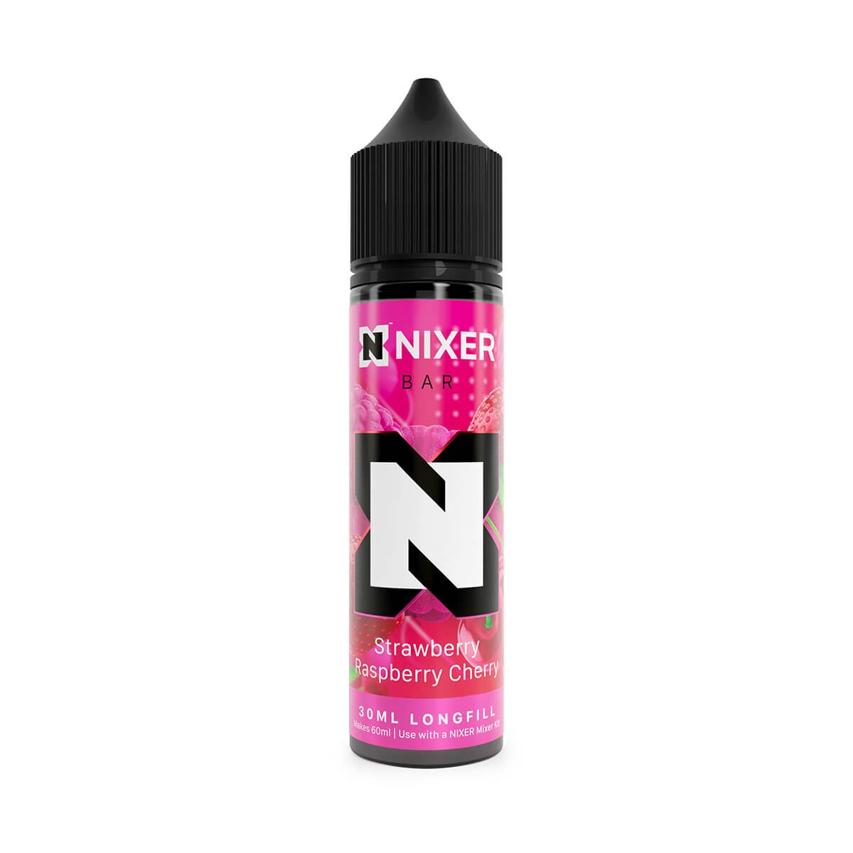 Nixer Strawberry, Cherry, Raspberry 30ml Longfill