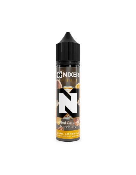 Nixer Salted Caramel Macchiato 30ml Longfill