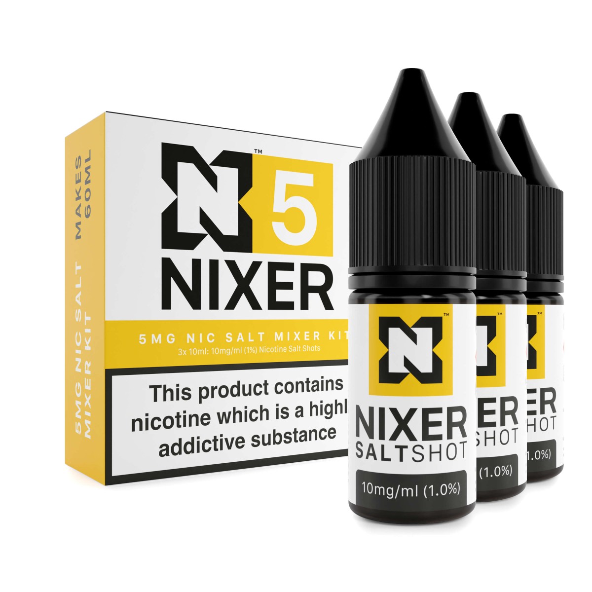 Nixer N5 - 5mg Salt mixer kit