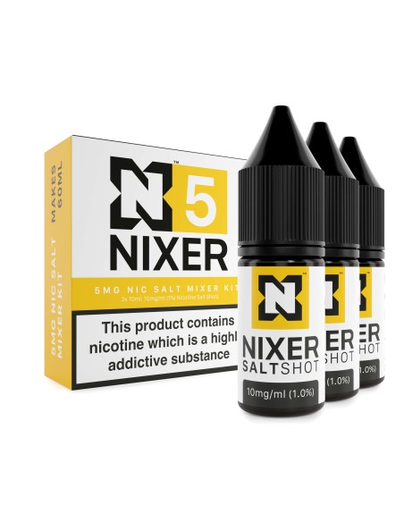 Nixer N5 - 5mg Salt mixer kit