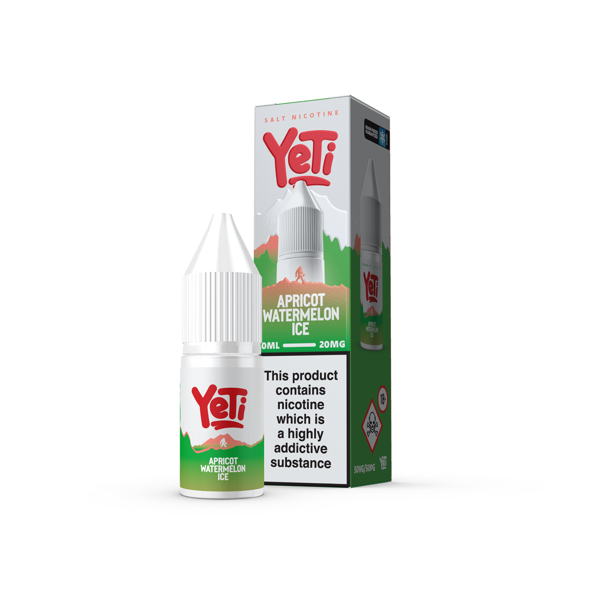 Yeti Summit Series Apricot Watermelon Ice 20mg