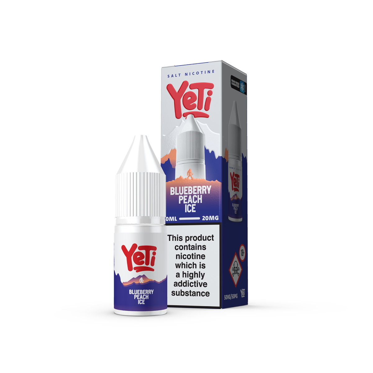 Yeti Summit Series Blueberry Peach Ice 5mg