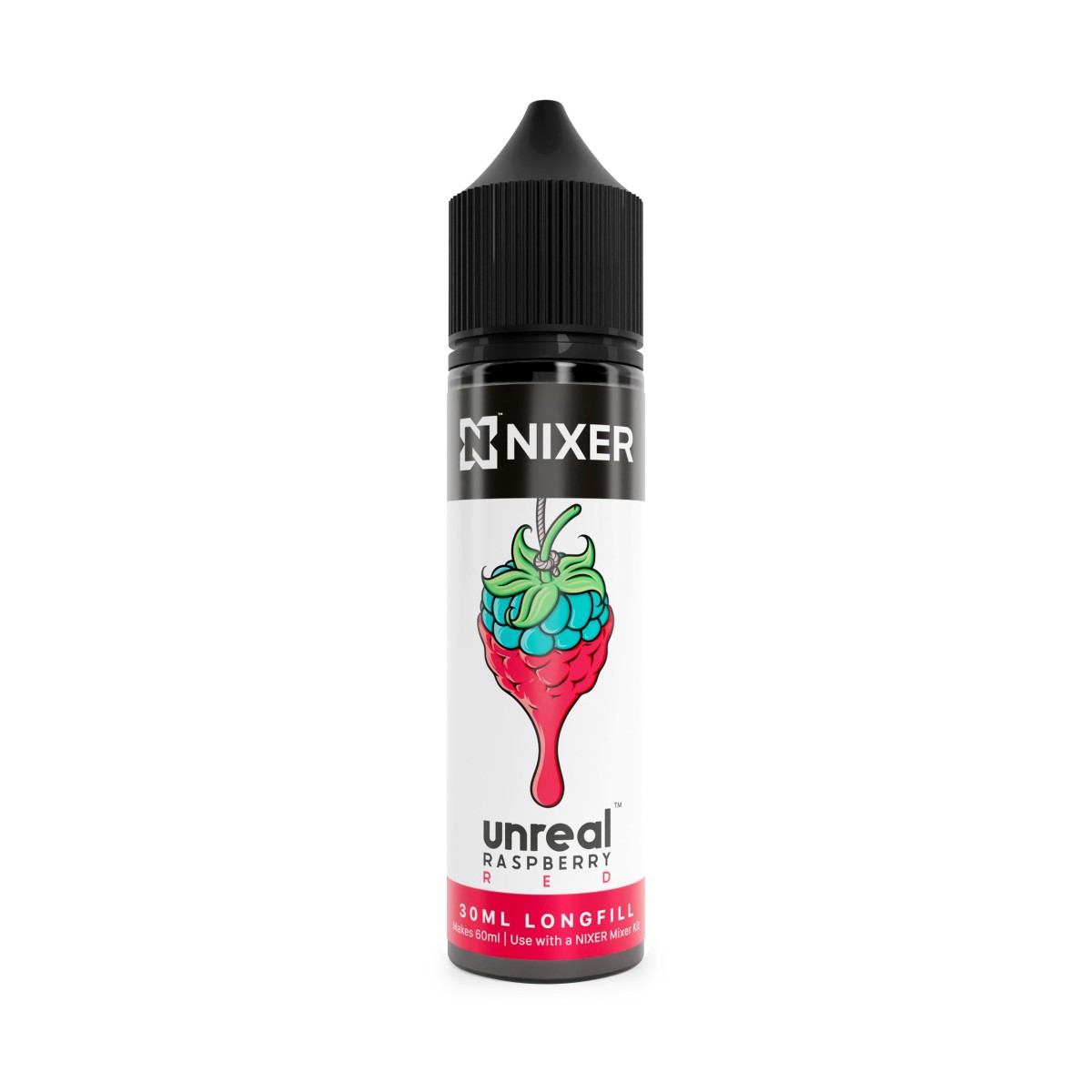 Nixer X Unreal Raspberry Red - 30ml Longfill