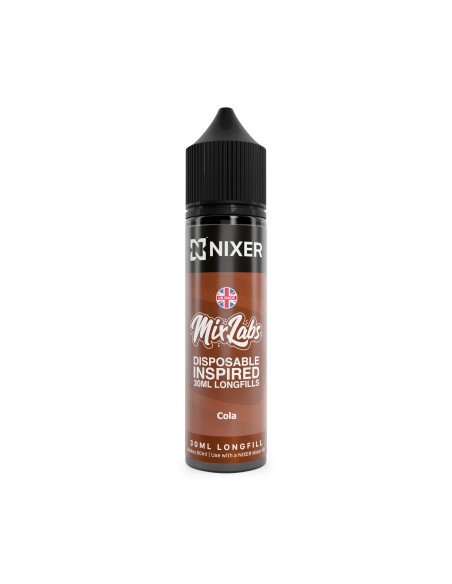 Nixer X Mix Labs Cola - 30ml Longfill
