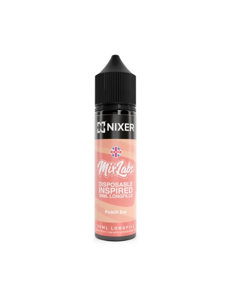 Nixer X Mix Labs Peach Ice - 30ml Longfill