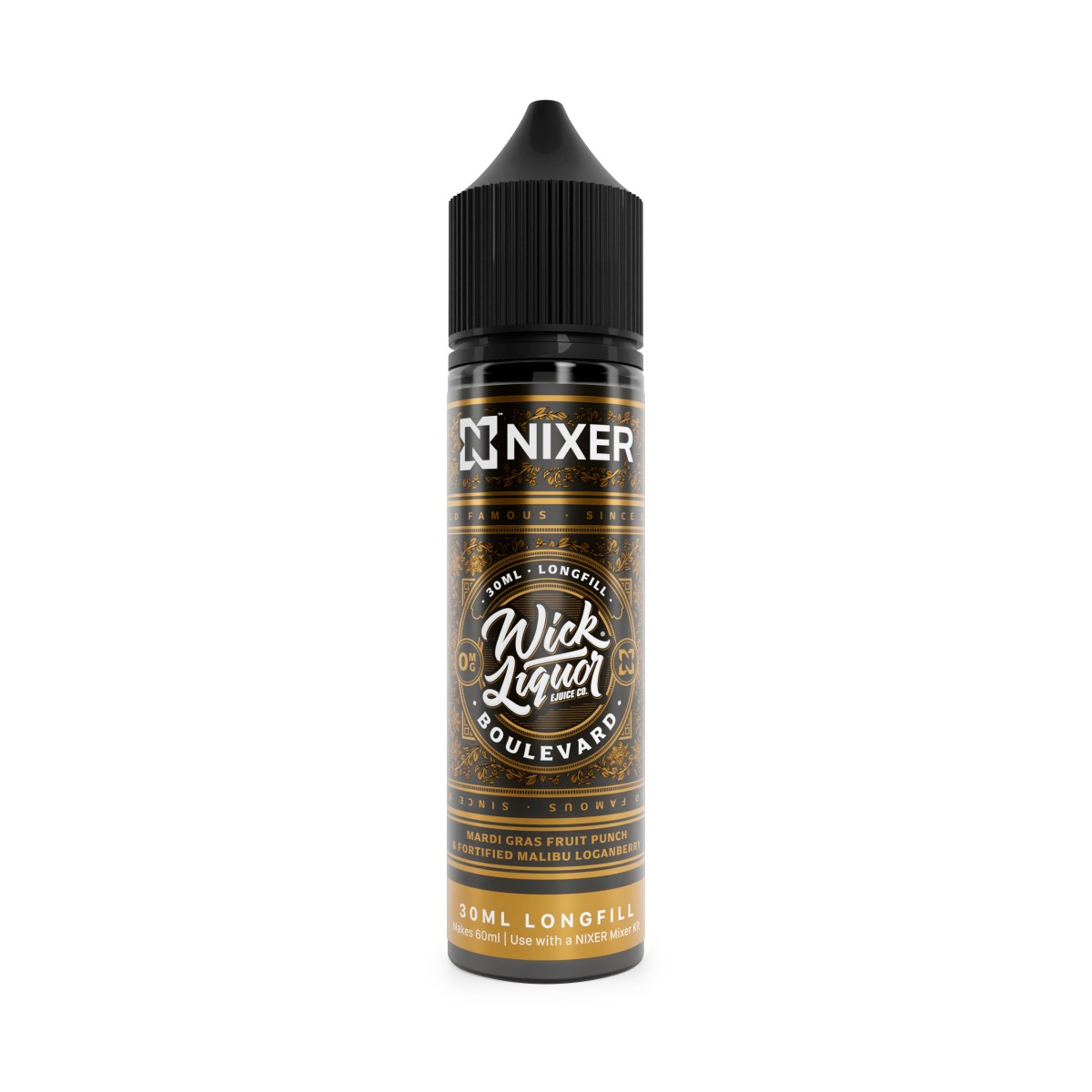 Nixer X Wick Liquor Boulevard - 30ml Longfill