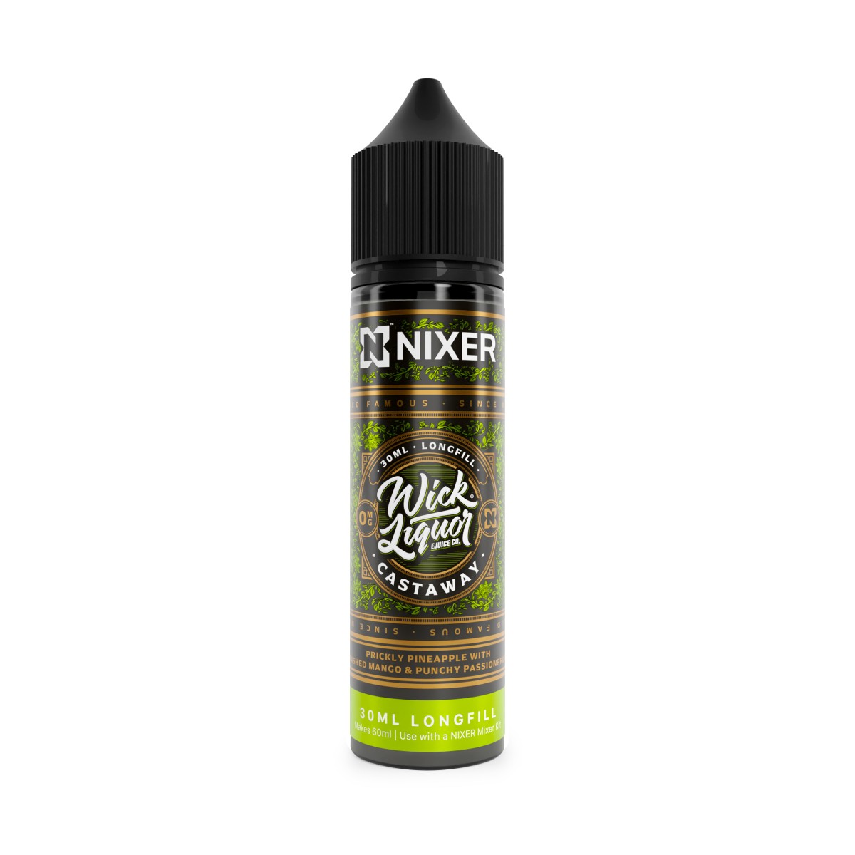 Nixer X Wick Liquor Castaway - 30ml Longfill