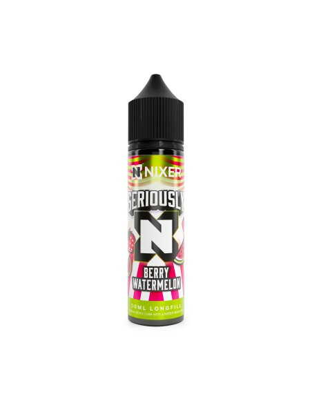 Nixer X Seriously Berry Watermelon - 30ml Longfill