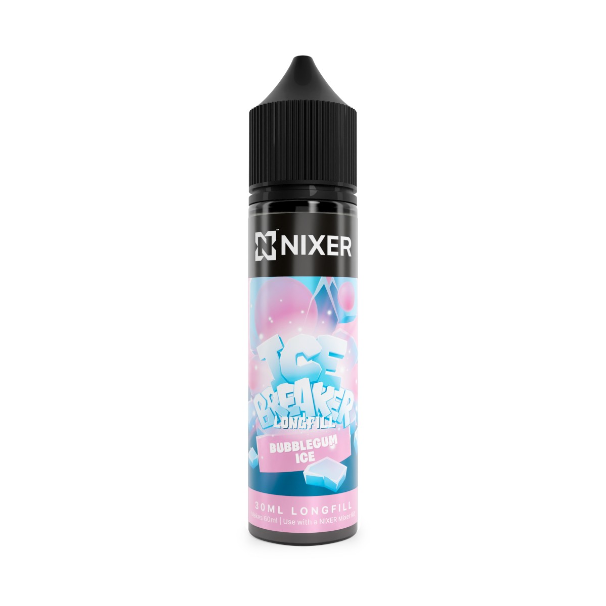 Nixer X Ice Breaker Bubblegum Ice - 30ml Longfill