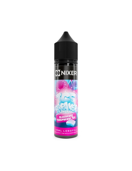 Nixer X Ice Breaker Blueberry Raspberry Ice - 30ml Longfill