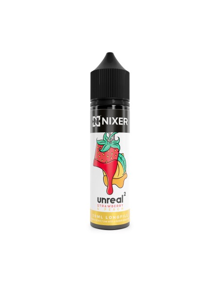 Nixer X Unreal 2 Strawberry & Peach - 30ml Longfill