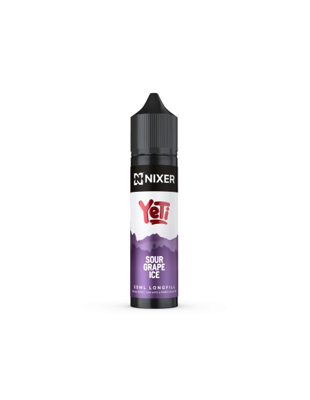 Nixer X Yeti Sour Grape Ice - 30ml Longfill