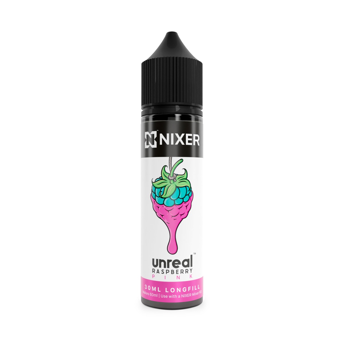 Nixer X Unreal Raspberry Pink - 30ml Longfill