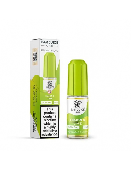 Bar Juice - Lemon & Lime - 5mg Nic Salt