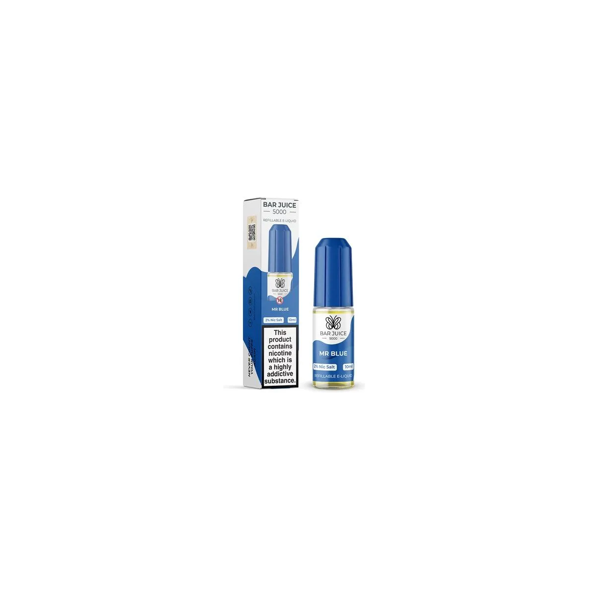 Bar Juice - Mr Blue 5mg Nic Salt