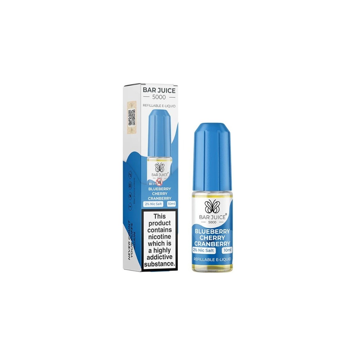 Bar Juice - Blueberry, Cherry & Cranberry 5mg...