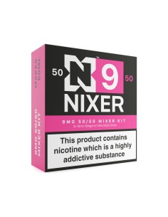 Nixer N9 - 9mg Freebase 50/50 mixer kit