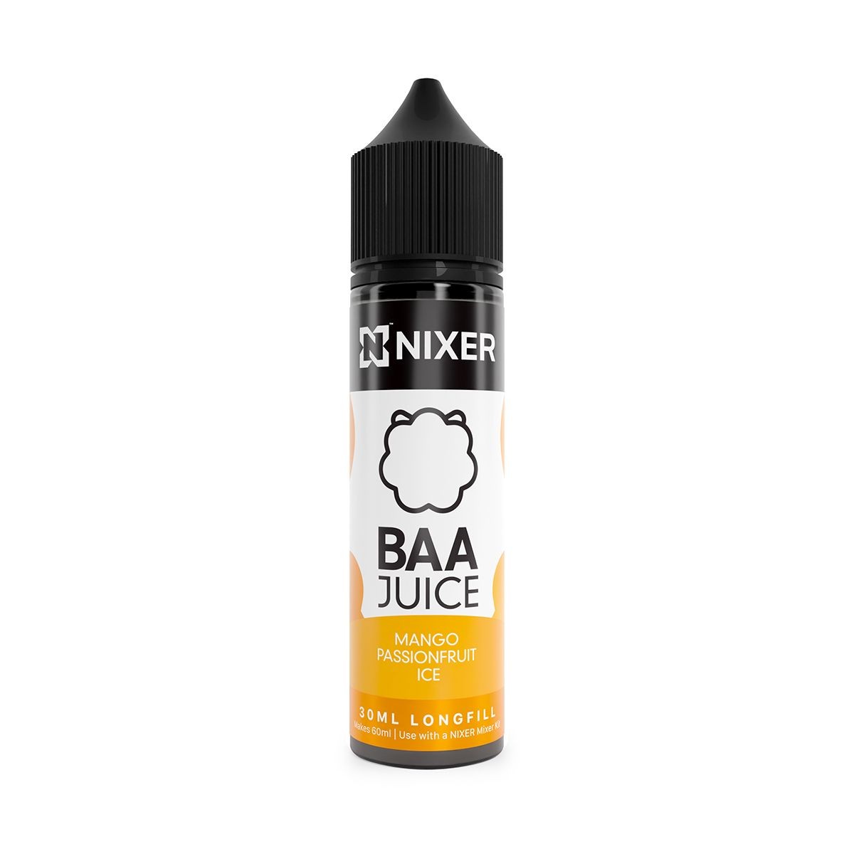 Nixer X Baa Juice Mango Passion Ice- 30ml Longfill
