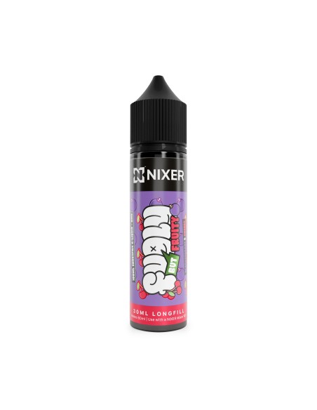 Nixer X Fugly But Fruity Blackcurrant Cherry - 30ml Longfill