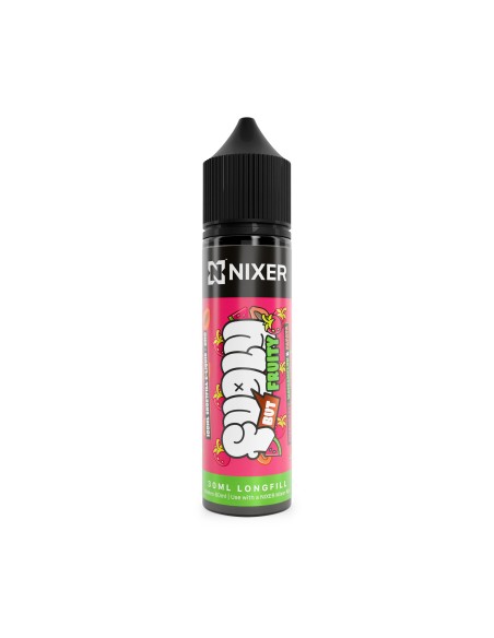 Nixer X Fugly But Fruity Strawberry Watermelon Papaya - 30ml Longfill
