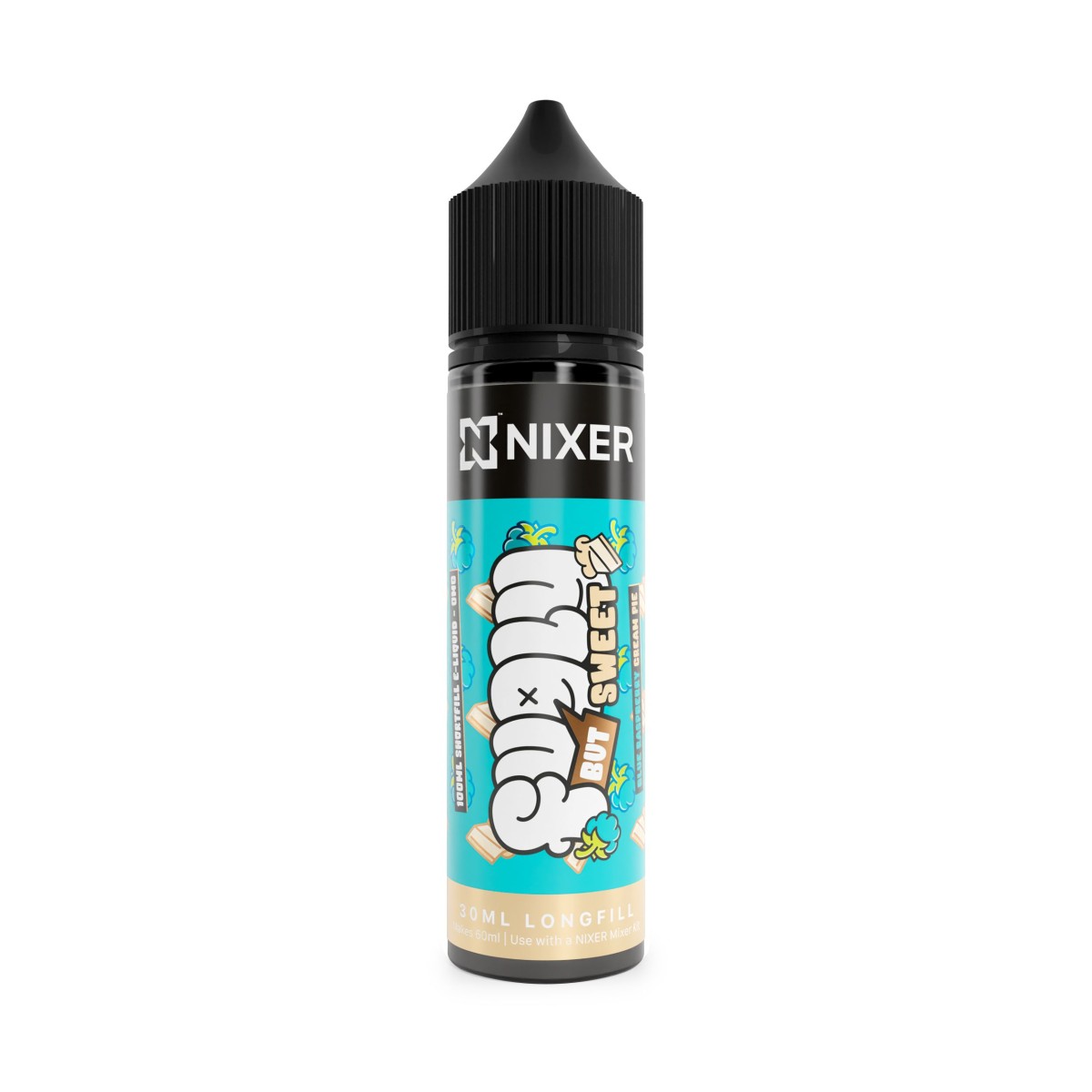 Nixer X Fugly But Sweet Blue Raspberry Tart-...