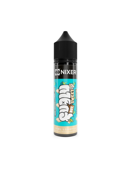 Nixer X Fugly But Sweet Blue Raspberry Tart- 30ml Longfill