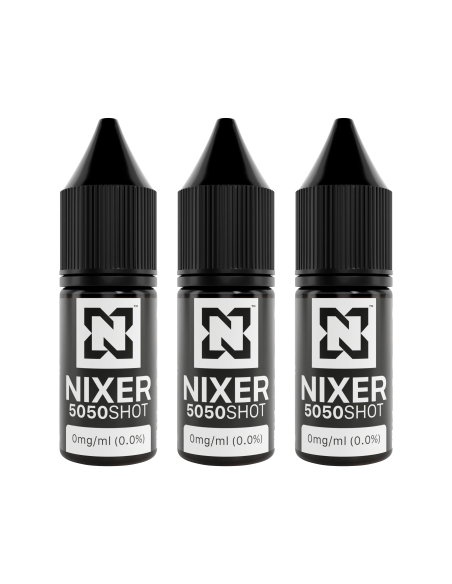 Box of 20 Nixer 0mg 50/50 10ml