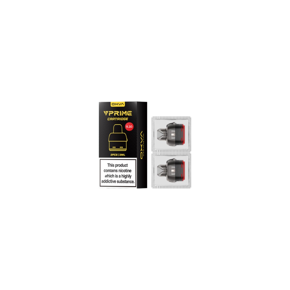 Vprime Pods (Pack of 2) 0.4 RDL XL