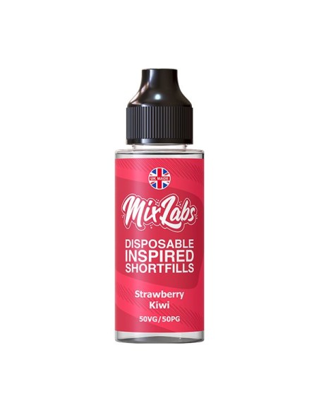 Mix Labs - Strawberry & Kiwi - 100ml Shortfill