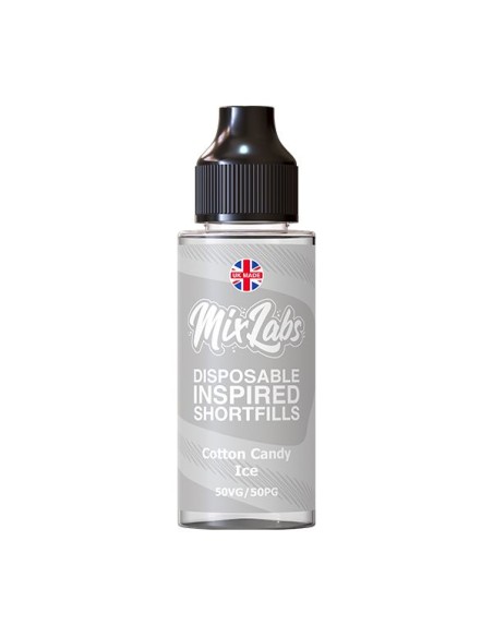 Mix Labs - Cotton Candy Ice - 100ml Shortfill