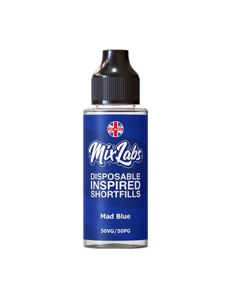 Mix Labs - Mad Blue - 100ml Shortfill