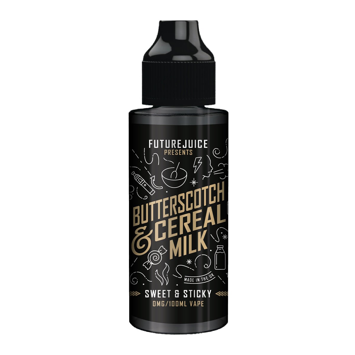 Future Juice - Butterscotch Cereal Milk 100ml...