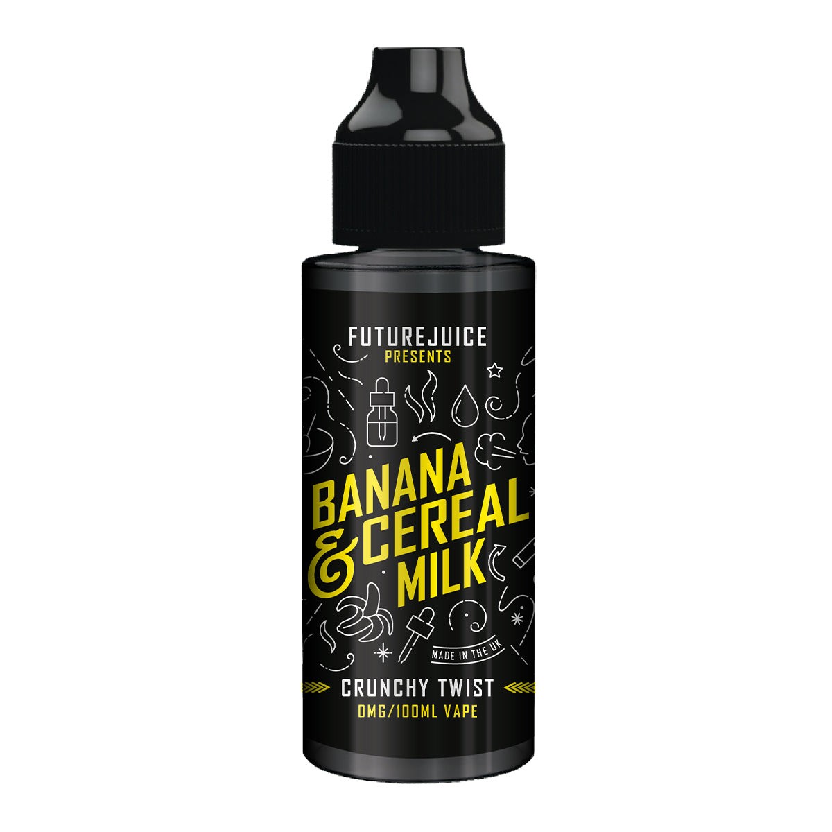 Future Juice - Banana Cereal Milk 100ml Shortfill