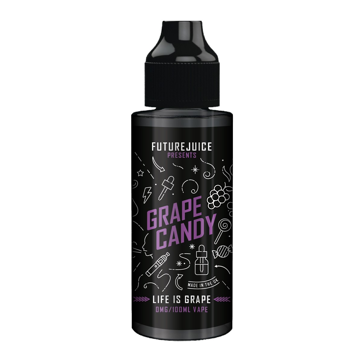 Future Juice - Grape Candy 100ml Shortfill