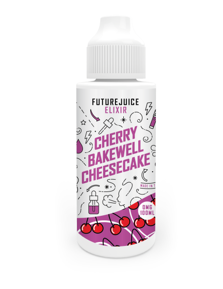 Future Juice Elixirs - Cherry Bakewell Cheesecake 100ml Shortfill