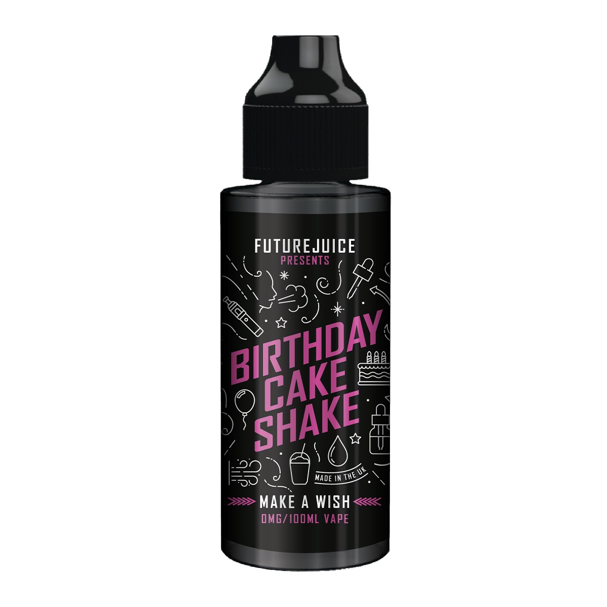 Future Juice - Birthday Cake Shake 100ml Shortfill