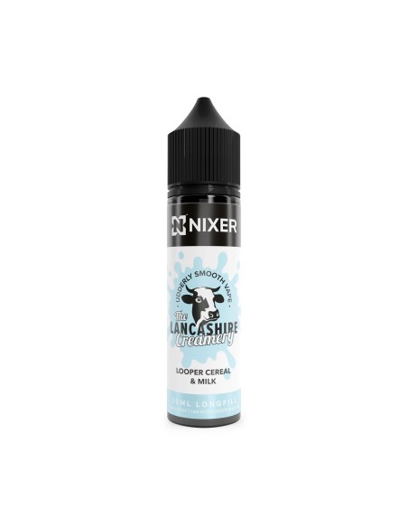 Nixer X The Lancashire Creamery Looper Cereal & Milk - 30ml Longfill