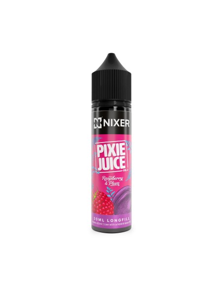 Nixer X Pixie Juice Raspberry & Plum - 30ml Longfill