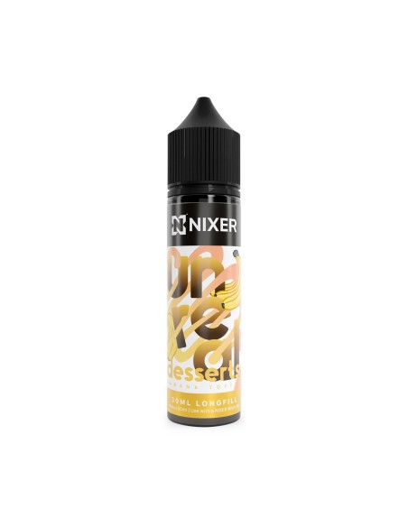 Nixer X Unreal Dessert Banana Toffee - 30ml Longfill