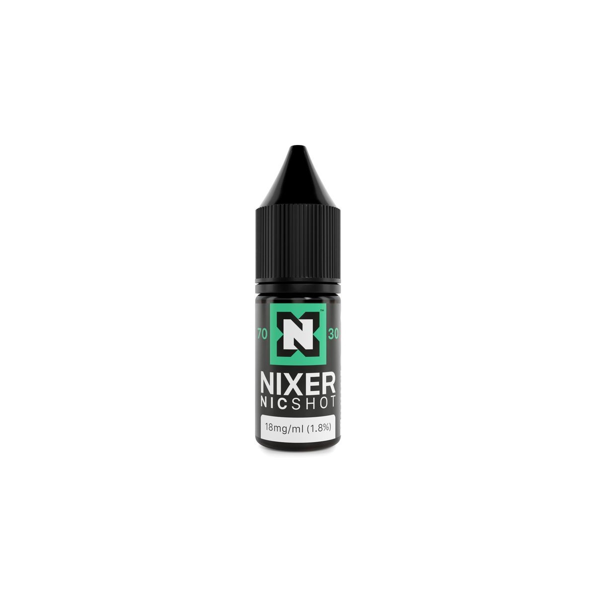 Box of 20 Nixer 18mg Nic shot 70VG 10ml